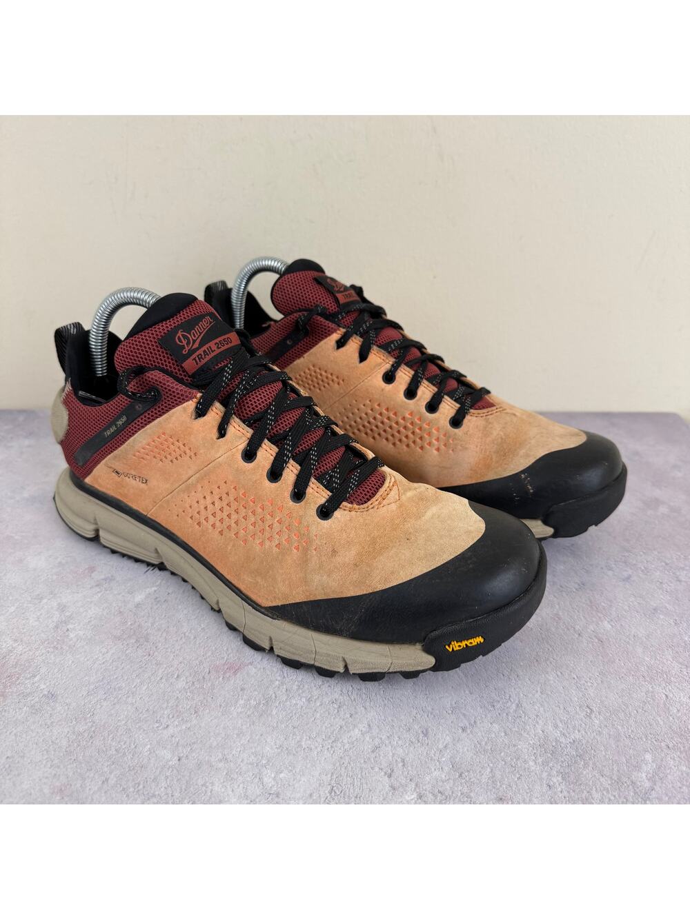 Danner Shoes Women's Size 10 Trail 2650 Hiking Tangerine Red Vibram Soles